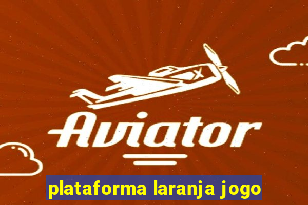 plataforma laranja jogo